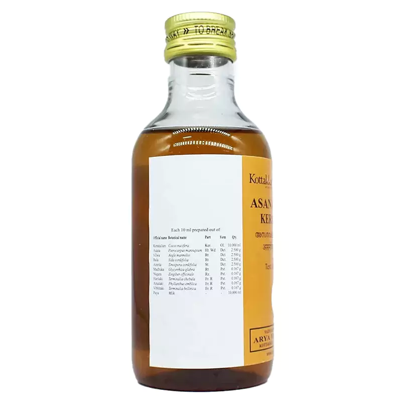 Kottakkal Arya Vaidyasala Asanavilwadi Tailam, 200 ml-2.webp